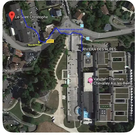 شقة Centre Vue Montagne Parking Proche Thermes Chevalley *