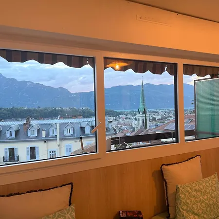 Centre Vue Montagne Parking Proche Thermes Chevalley Διαμέρισμα