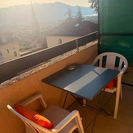 Centre Vue Montagne Parking Proche Thermes Chevalley شقة *
